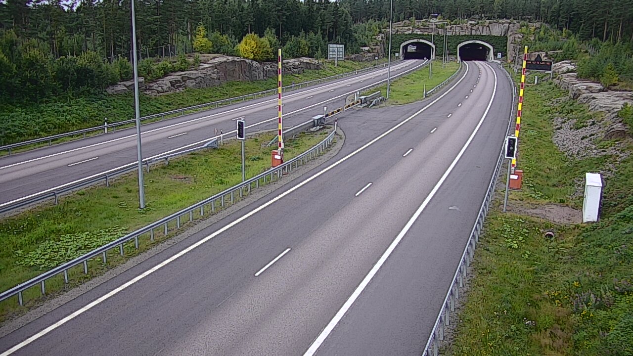 Kelikamerat Kuva Tie 7 Virolahti, Vaalimaan tunneli, puomi itä, Virolahti, Kymenlaakso