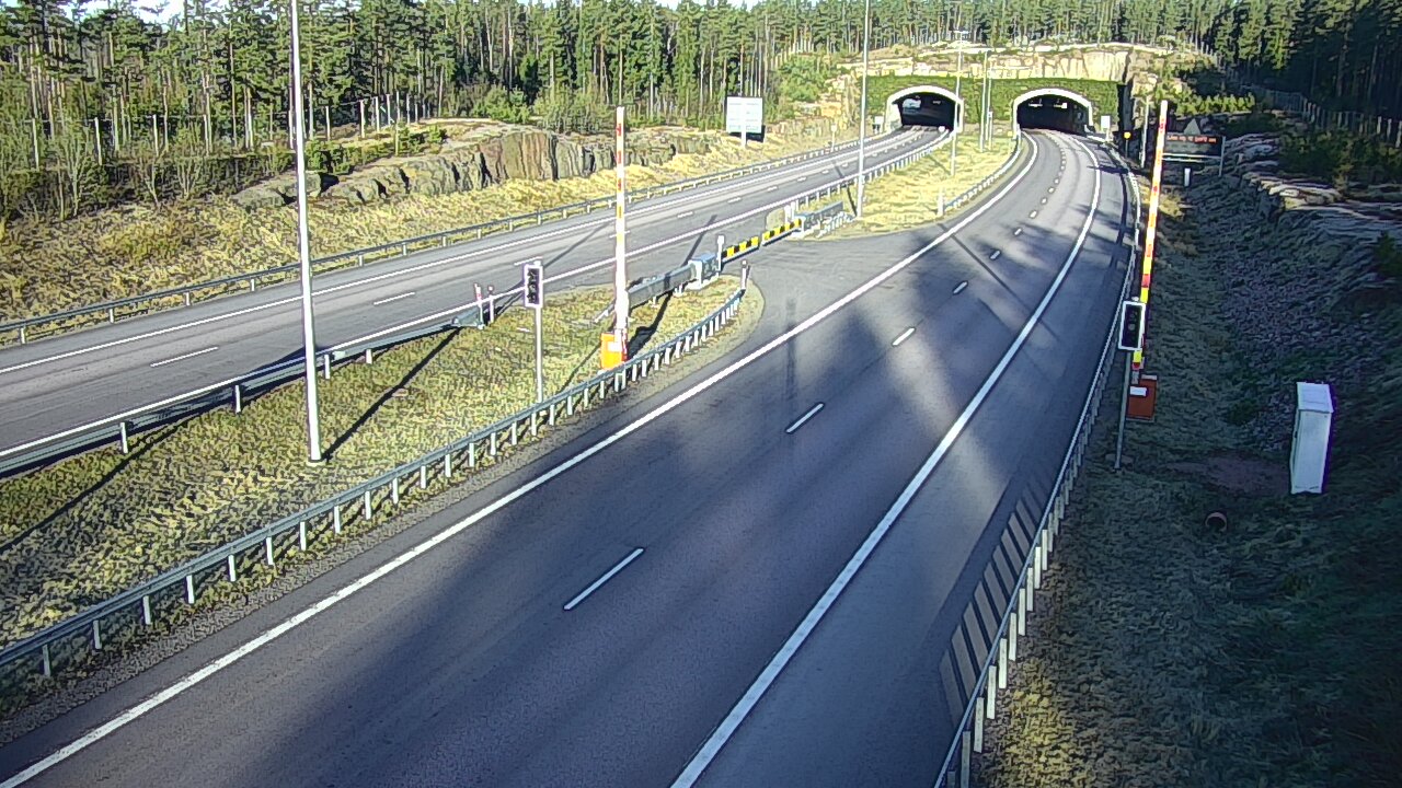 Kelikamerat Kuva Tie 7 Virolahti, Vaalimaan tunneli, puomi itä, Virolahti, Kymenlaakso
