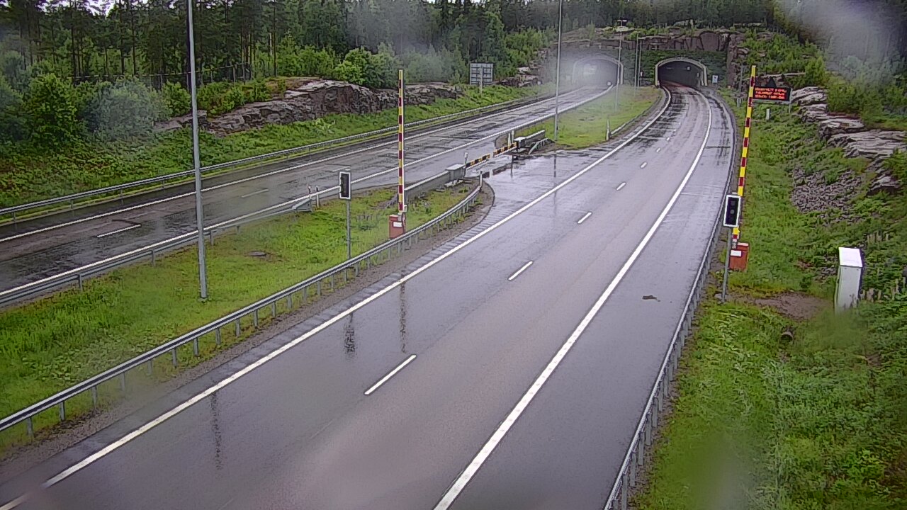 Kelikamerat Kuva Tie 7 Virolahti, Vaalimaan tunneli, puomi itä, Virolahti, Kymenlaakso