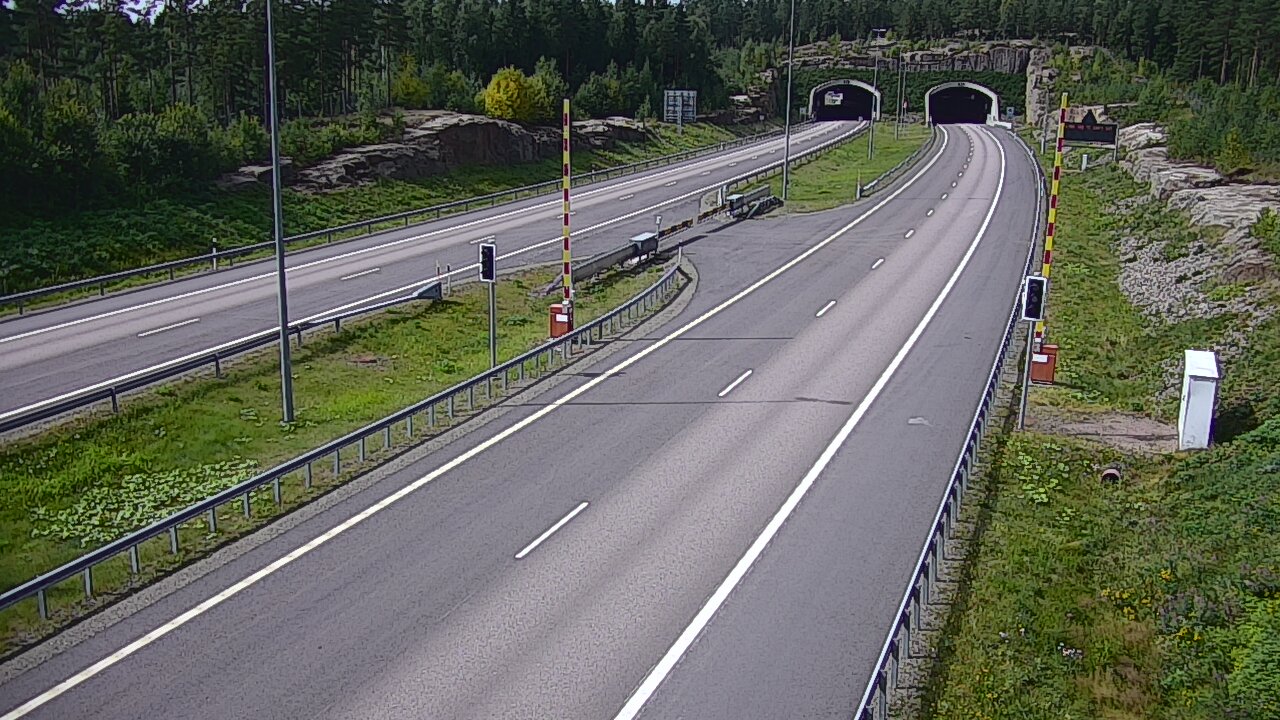 Kelikamerat Kuva Tie 7 Virolahti, Vaalimaan tunneli, puomi itä, Virolahti, Kymenlaakso