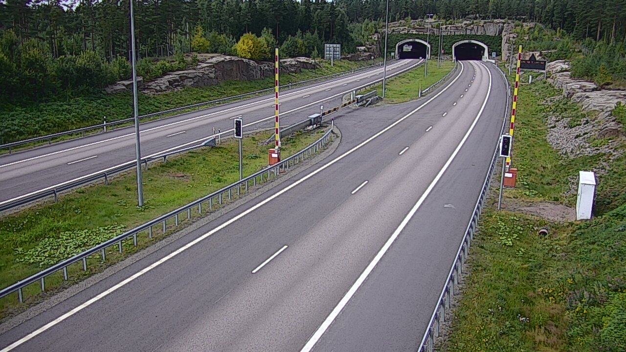 Kelikamerat Kuva Tie 7 Virolahti, Vaalimaan tunneli, puomi itä, Virolahti, Kymenlaakso