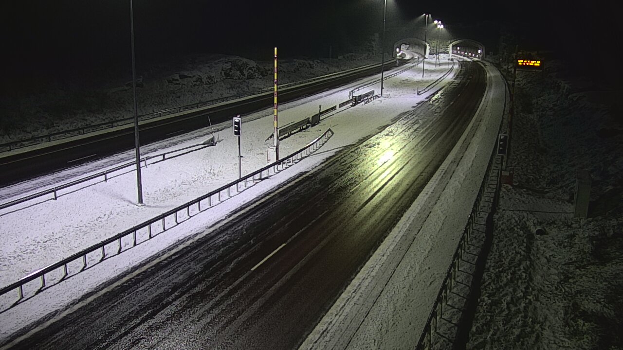 Kelikamerat Kuva Tie 7 Virolahti, Vaalimaan tunneli, puomi itä, Virolahti, Kymenlaakso