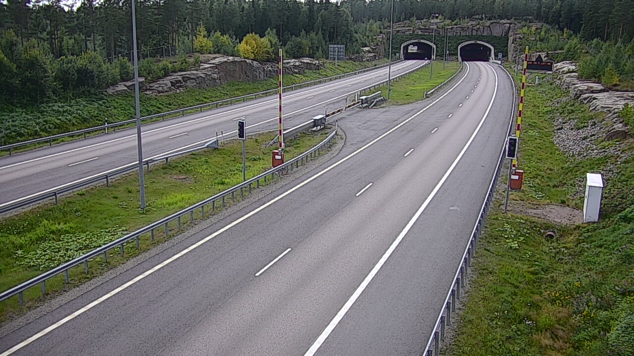 Kelikamerat Kuva Tie 7 Virolahti, Vaalimaan tunneli, puomi itä, Virolahti, Kymenlaakso