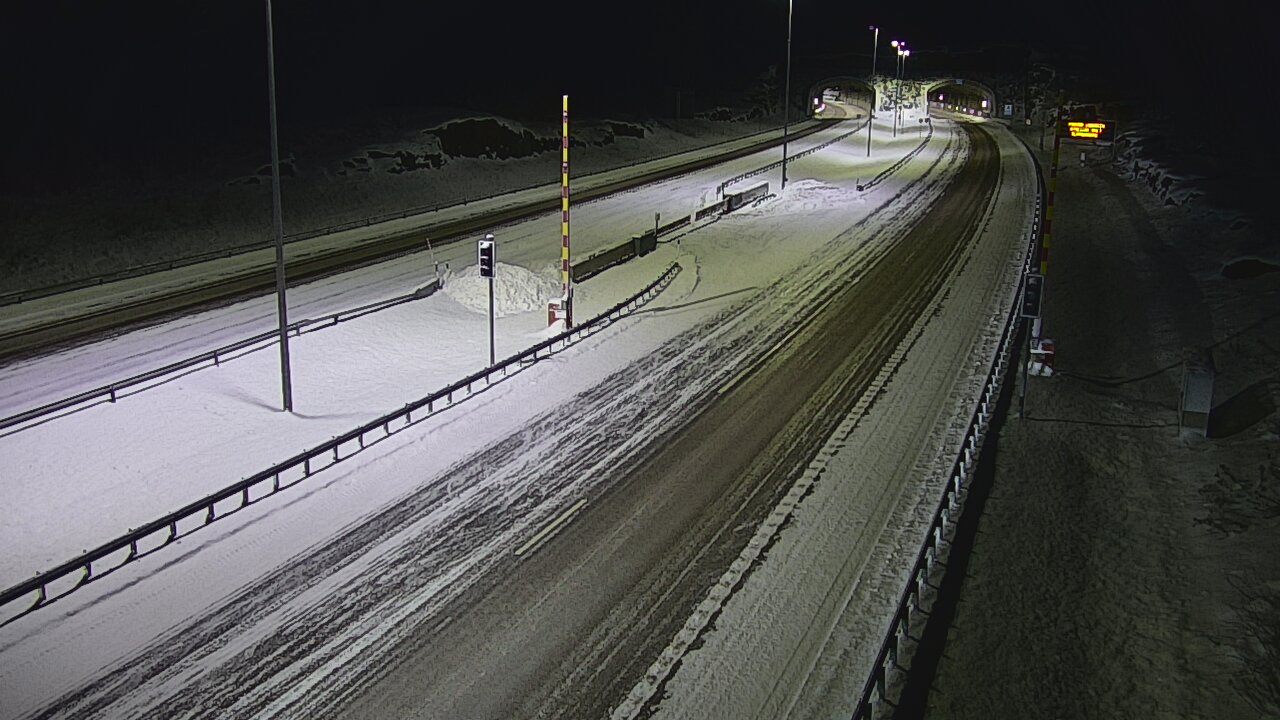 Kelikamerat Kuva Tie 7 Virolahti, Vaalimaan tunneli, puomi itä, Virolahti, Kymenlaakso