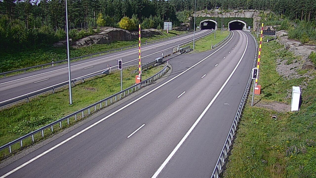 Kelikamerat Kuva Tie 7 Virolahti, Vaalimaan tunneli, puomi itä, Virolahti, Kymenlaakso