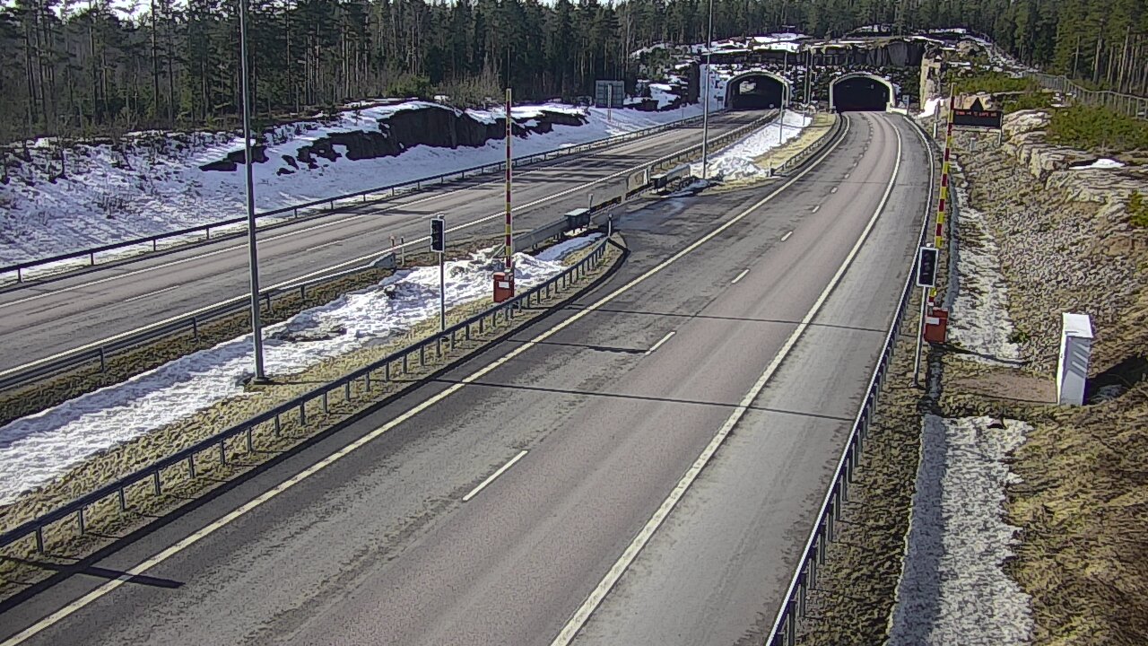 Kelikamerat Kuva Tie 7 Virolahti, Vaalimaan tunneli, puomi itä, Virolahti, Kymenlaakso