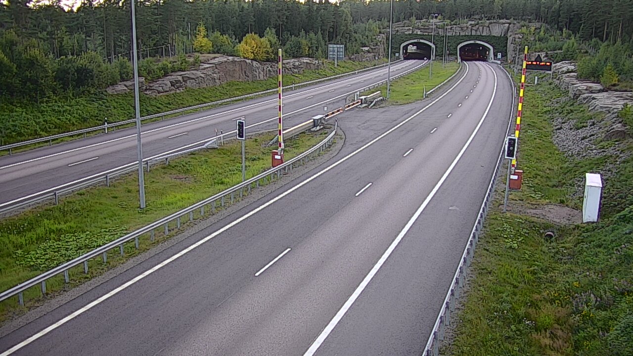 Kelikamerat Kuva Tie 7 Virolahti, Vaalimaan tunneli, puomi itä, Virolahti, Kymenlaakso