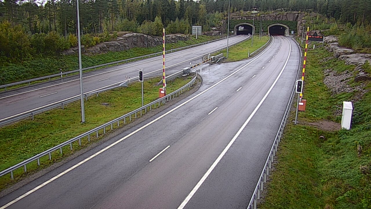 Kelikamerat Kuva Tie 7 Virolahti, Vaalimaan tunneli, puomi itä, Virolahti, Kymenlaakso