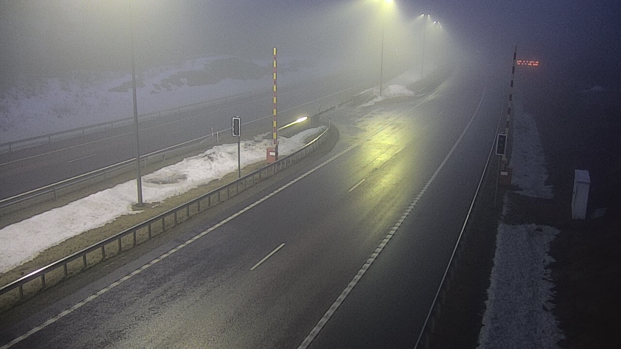Kelikamerat Kuva Tie 7 Virolahti, Vaalimaan tunneli, puomi itä, Virolahti, Kymenlaakso