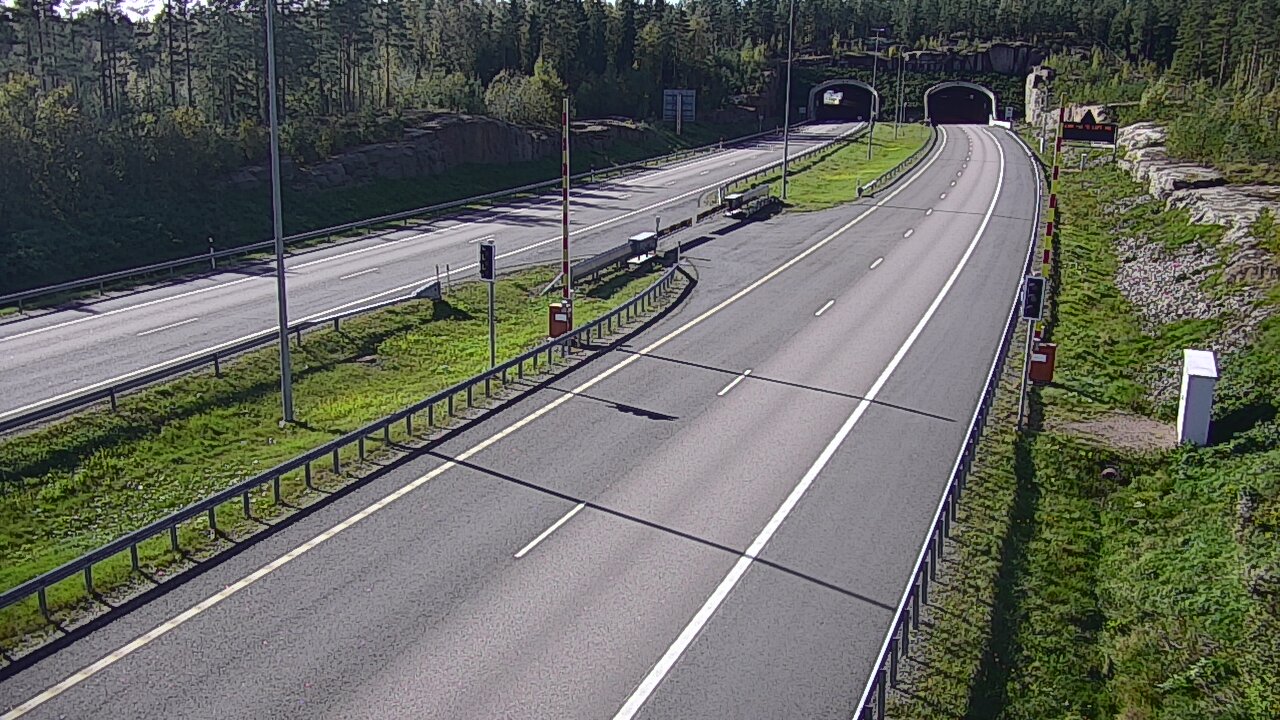 Kelikamerat Kuva Tie 7 Virolahti, Vaalimaan tunneli, puomi itä, Virolahti, Kymenlaakso