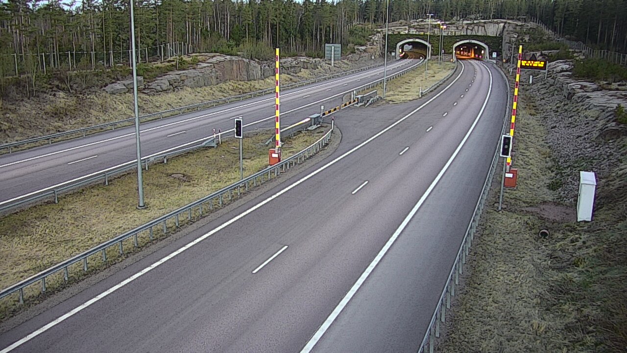 Kelikamerat Kuva Tie 7 Virolahti, Vaalimaan tunneli, puomi itä, Virolahti, Kymenlaakso