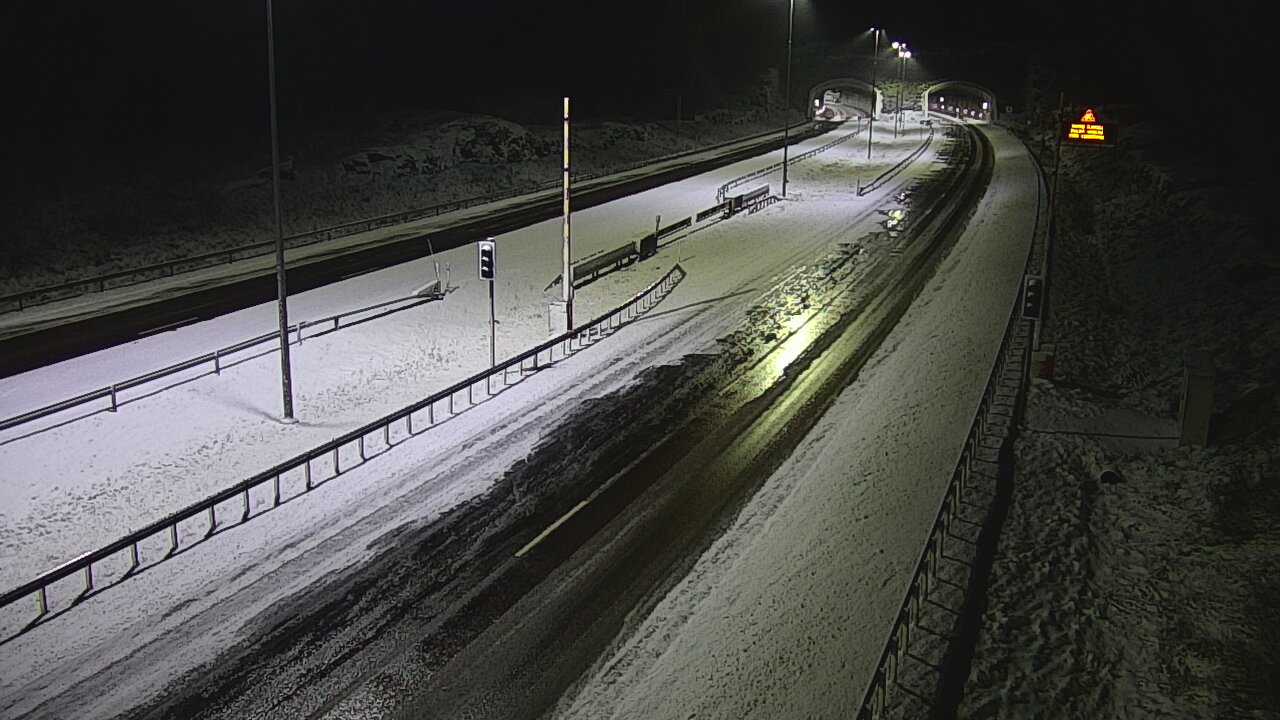 Kelikamerat Kuva Tie 7 Virolahti, Vaalimaan tunneli, puomi itä, Virolahti, Kymenlaakso