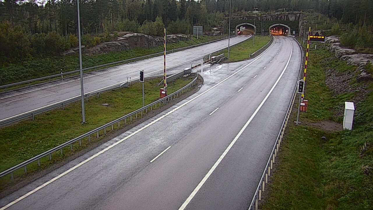 Kelikamerat Kuva Tie 7 Virolahti, Vaalimaan tunneli, puomi itä, Virolahti, Kymenlaakso