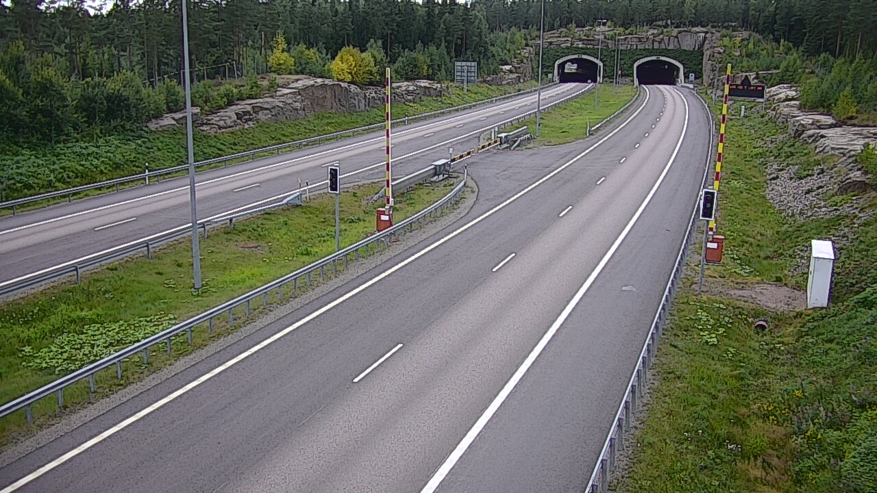Kelikamerat Kuva Tie 7 Virolahti, Vaalimaan tunneli, puomi itä, Virolahti, Kymenlaakso