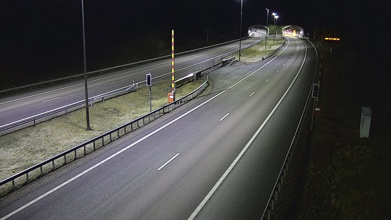 Kelikamerat Kuva Tie 7 Virolahti, Vaalimaan tunneli, puomi itä, Virolahti, Kymenlaakso