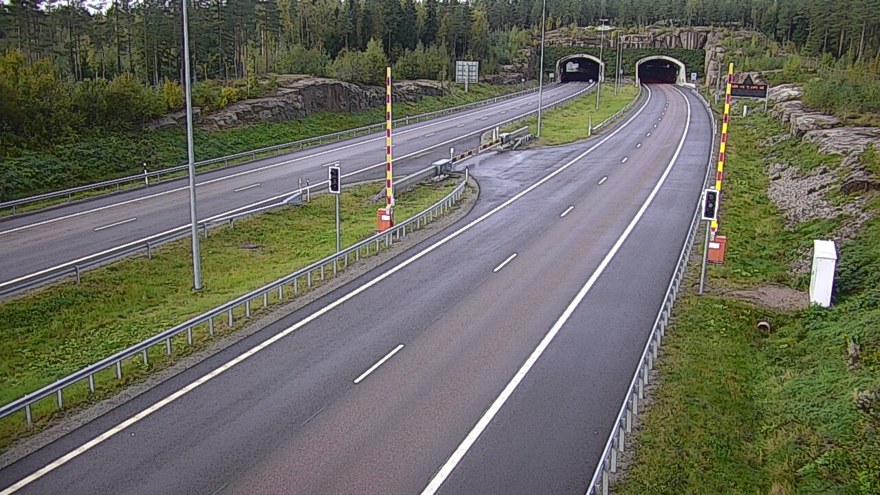 Kelikamerat Kuva Tie 7 Virolahti, Vaalimaan tunneli, puomi itä, Virolahti, Kymenlaakso
