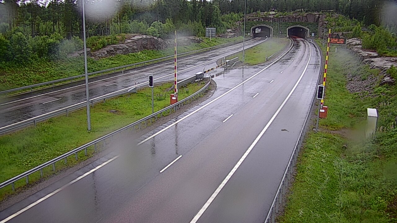 Kelikamerat Kuva Tie 7 Virolahti, Vaalimaan tunneli, puomi itä, Virolahti, Kymenlaakso
