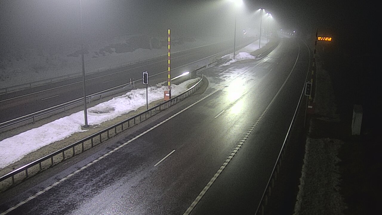 Kelikamerat Kuva Tie 7 Virolahti, Vaalimaan tunneli, puomi itä, Virolahti, Kymenlaakso