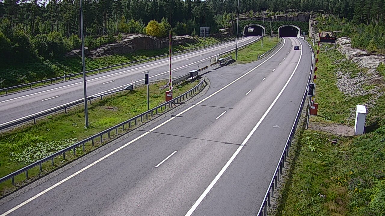 Kelikamerat Kuva Tie 7 Virolahti, Vaalimaan tunneli, puomi itä, Virolahti, Kymenlaakso