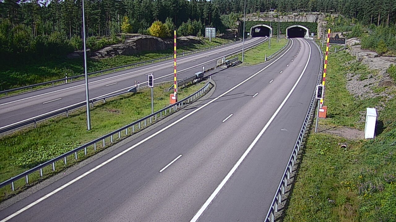 Weather Camera Image Road 7 Virolahti, Vaalimaan tunneli, boom east, Virolahti, Kymenlaakso