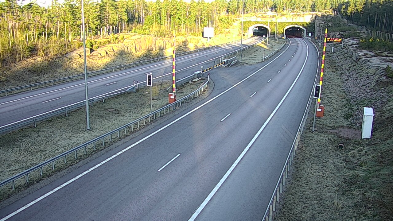 Kelikamerat Kuva Tie 7 Virolahti, Vaalimaan tunneli, puomi itä, Virolahti, Kymenlaakso