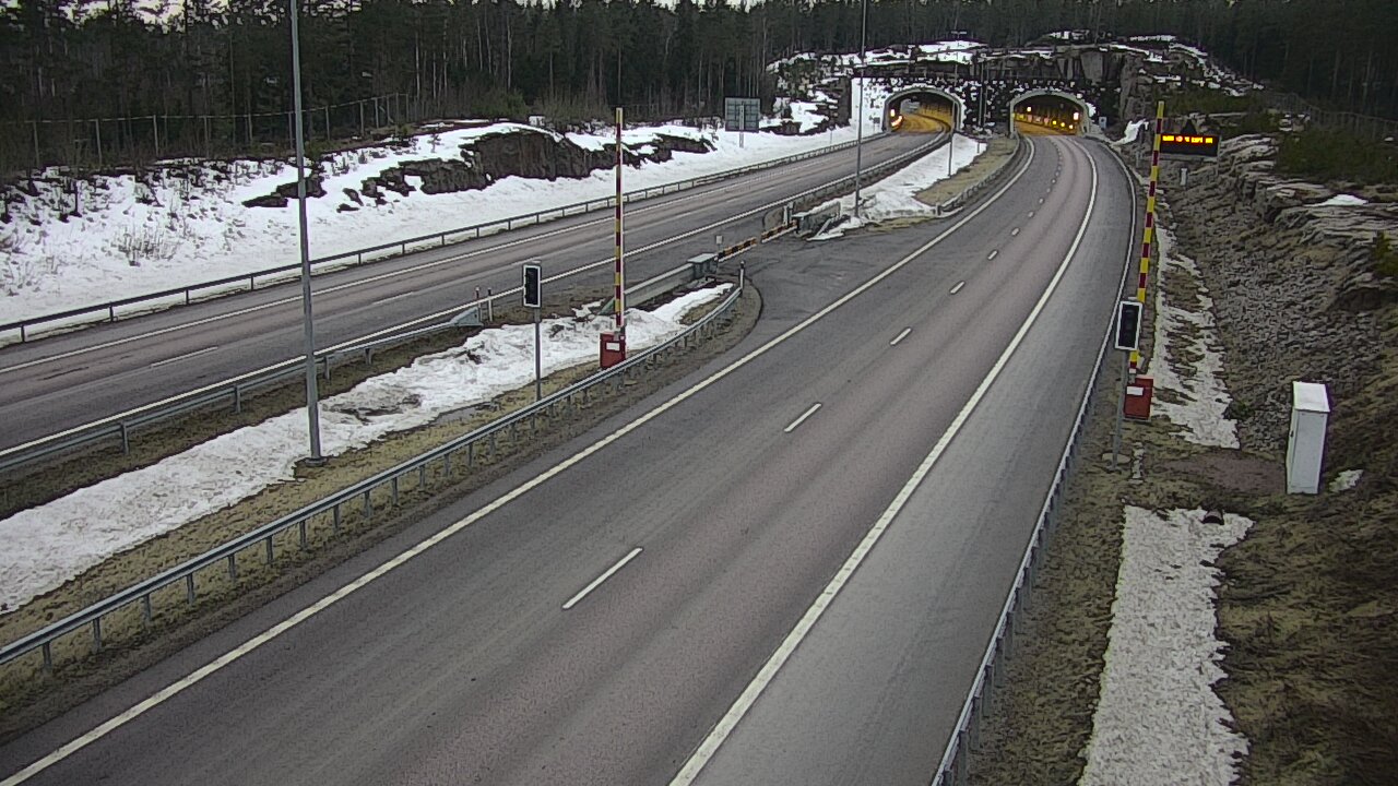 Kelikamerat Kuva Tie 7 Virolahti, Vaalimaan tunneli, puomi itä, Virolahti, Kymenlaakso