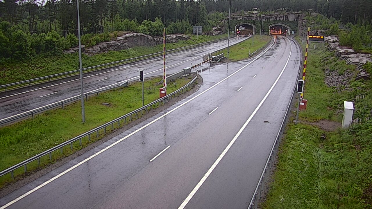 Kelikamerat Kuva Tie 7 Virolahti, Vaalimaan tunneli, puomi itä, Virolahti, Kymenlaakso