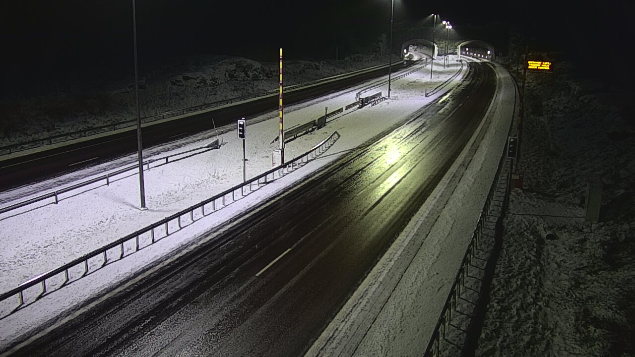 Kelikamerat Kuva Tie 7 Virolahti, Vaalimaan tunneli, puomi itä, Virolahti, Kymenlaakso