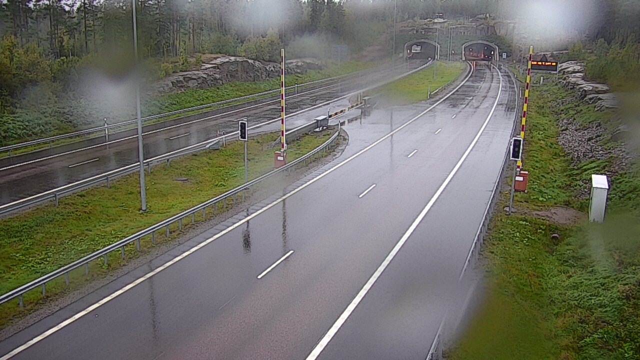 Weather Camera Image Road 7 Virolahti, Vaalimaan tunneli, boom east, Virolahti, Kymenlaakso