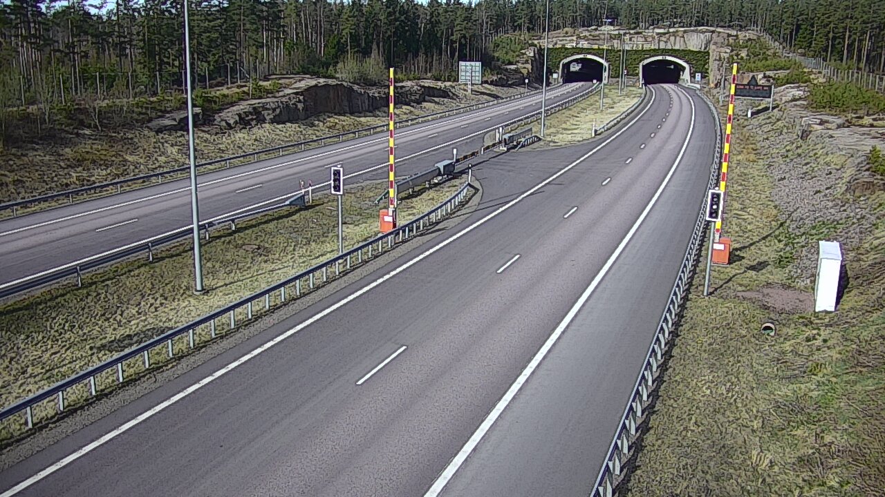 Kelikamerat Kuva Tie 7 Virolahti, Vaalimaan tunneli, puomi itä, Virolahti, Kymenlaakso