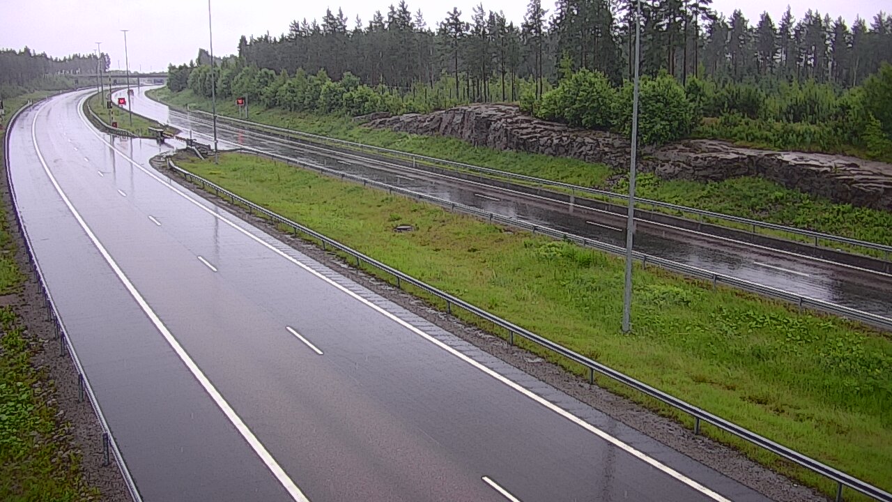 Weather Camera Image Väg 7 Vederlax, Vaalimaan tunneli, suuaukko öst, Virolahti, Kymenlaakso