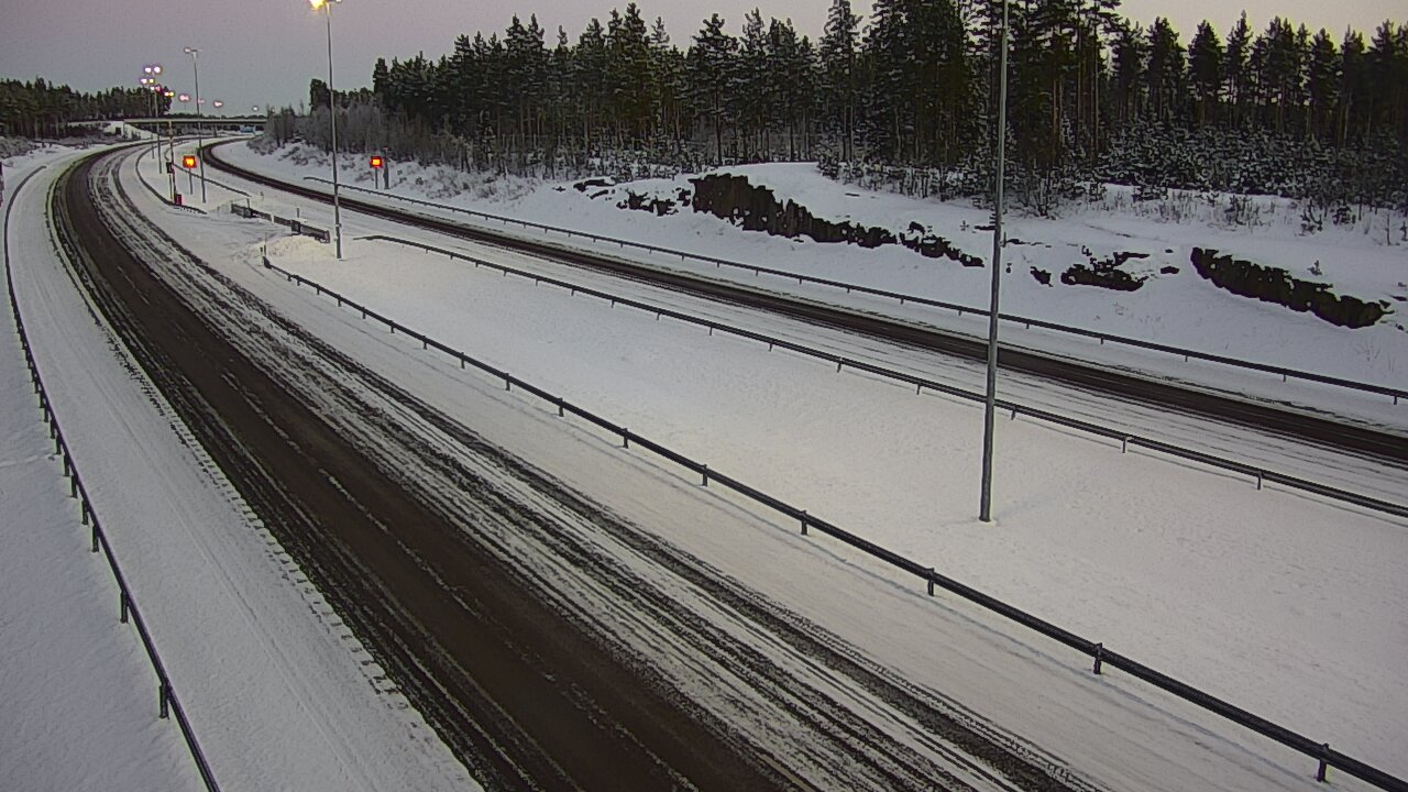 Weather Camera Image Väg 7 Vederlax, Vaalimaan tunneli, suuaukko öst, Virolahti, Kymenlaakso
