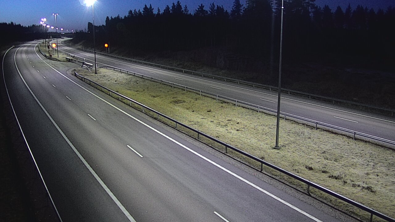 Weather Camera Image Road 7 Virolahti, Vaalimaan tunneli, suuaukko west, Virolahti, Kymenlaakso