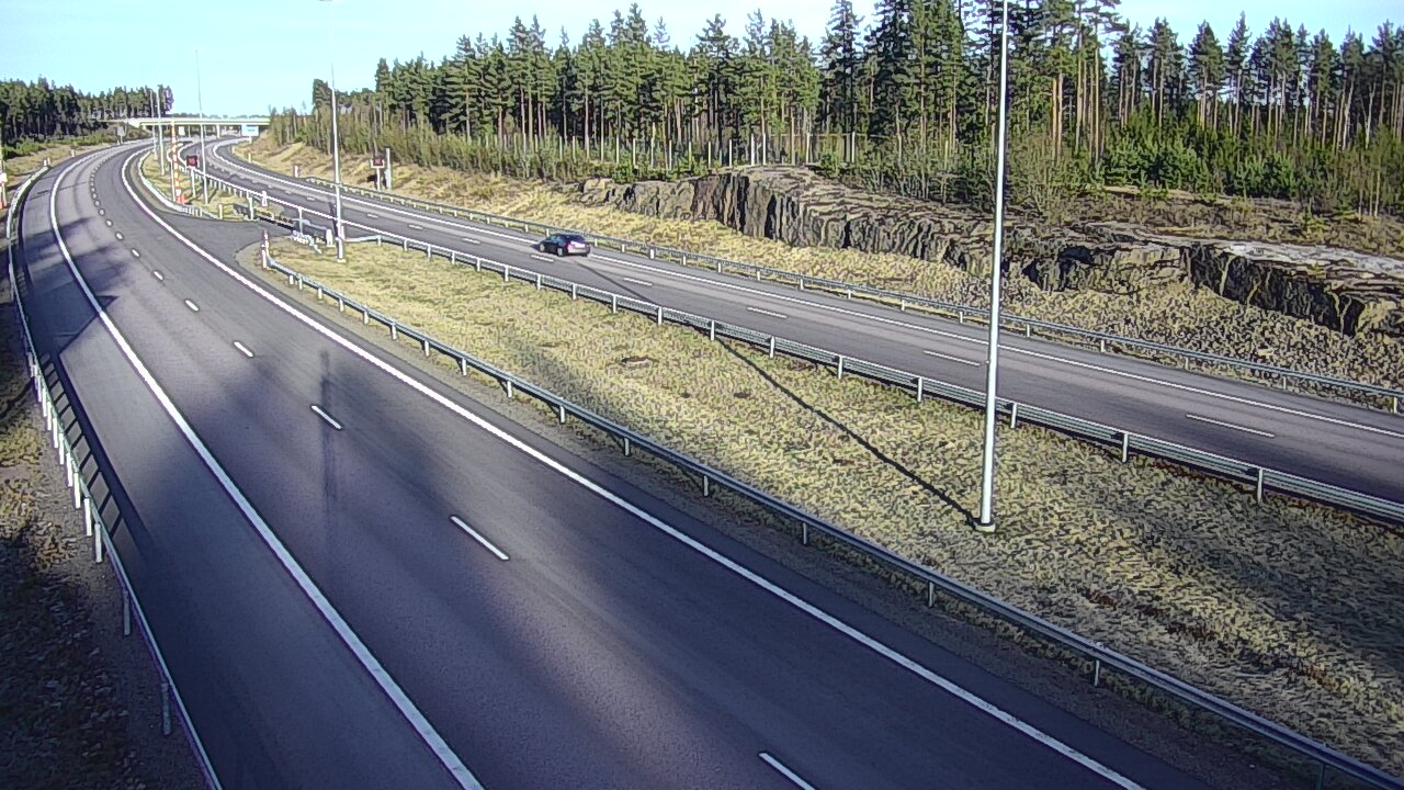 Kelikamerat Kuva Tie 7 Virolahti, Vaalimaan tunneli, suuaukko itä, Virolahti, Kymenlaakso