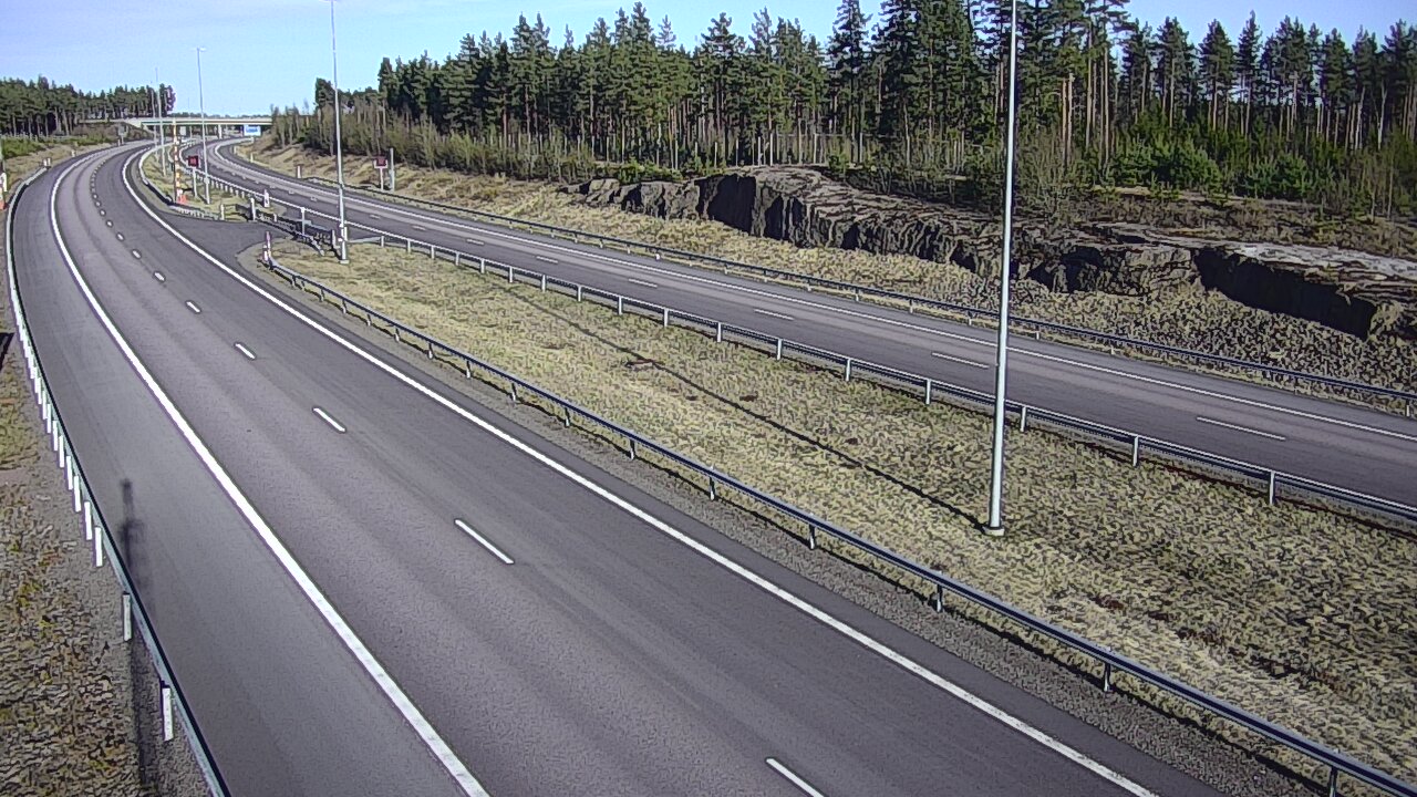 Kelikamerat Kuva Tie 7 Virolahti, Vaalimaan tunneli, suuaukko itä, Virolahti, Kymenlaakso