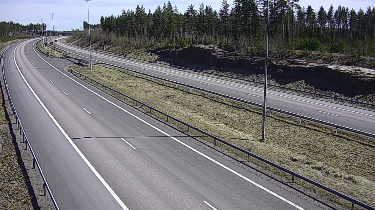 Kelikamerat Kuva Tie 7 Virolahti, Vaalimaan tunneli, suuaukko itä, Virolahti, Kymenlaakso