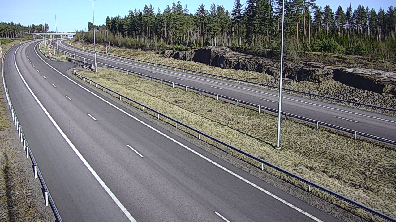 Kelikamerat Kuva Tie 7 Virolahti, Vaalimaan tunneli, suuaukko itä, Virolahti, Kymenlaakso
