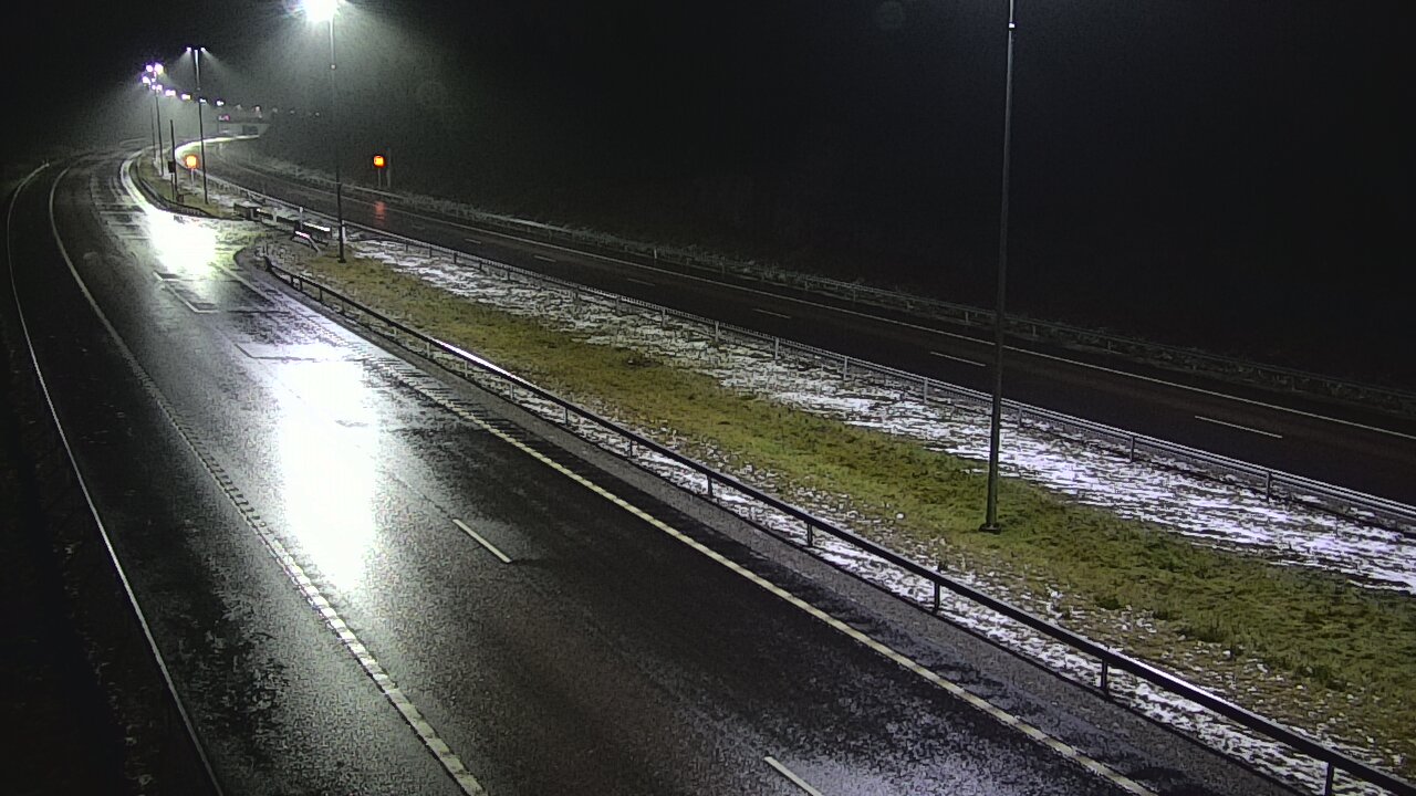 Weather Camera Image Väg 7 Vederlax, Vaalimaan tunneli, suuaukko öst, Virolahti, Kymenlaakso