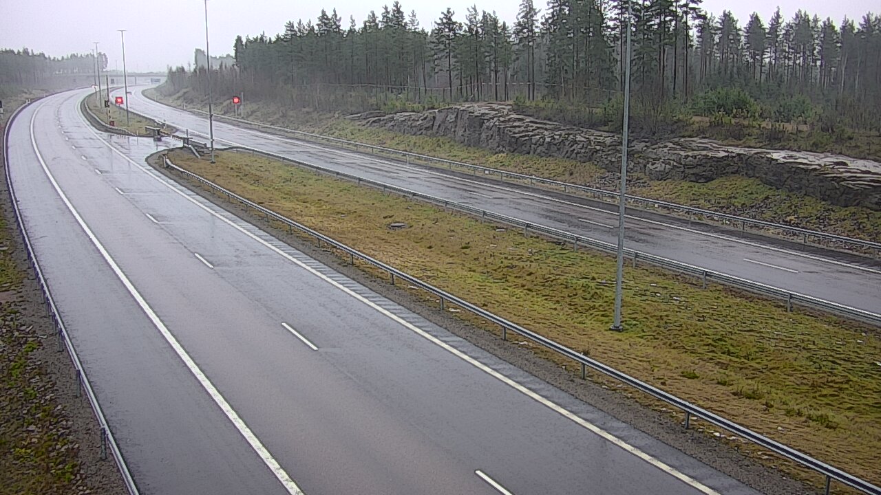 Weather Camera Image Väg 7 Vederlax, Vaalimaan tunneli, suuaukko öst, Virolahti, Kymenlaakso