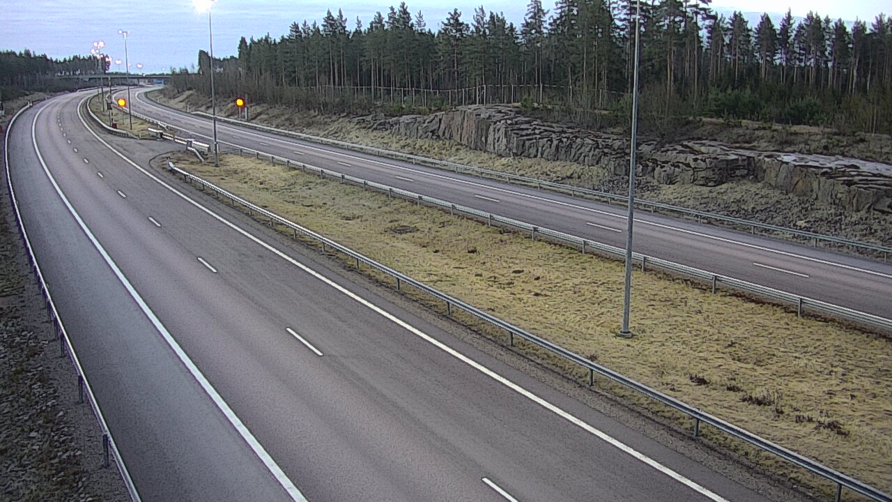 Kelikamerat Kuva Tie 7 Virolahti, Vaalimaan tunneli, suuaukko itä, Virolahti, Kymenlaakso