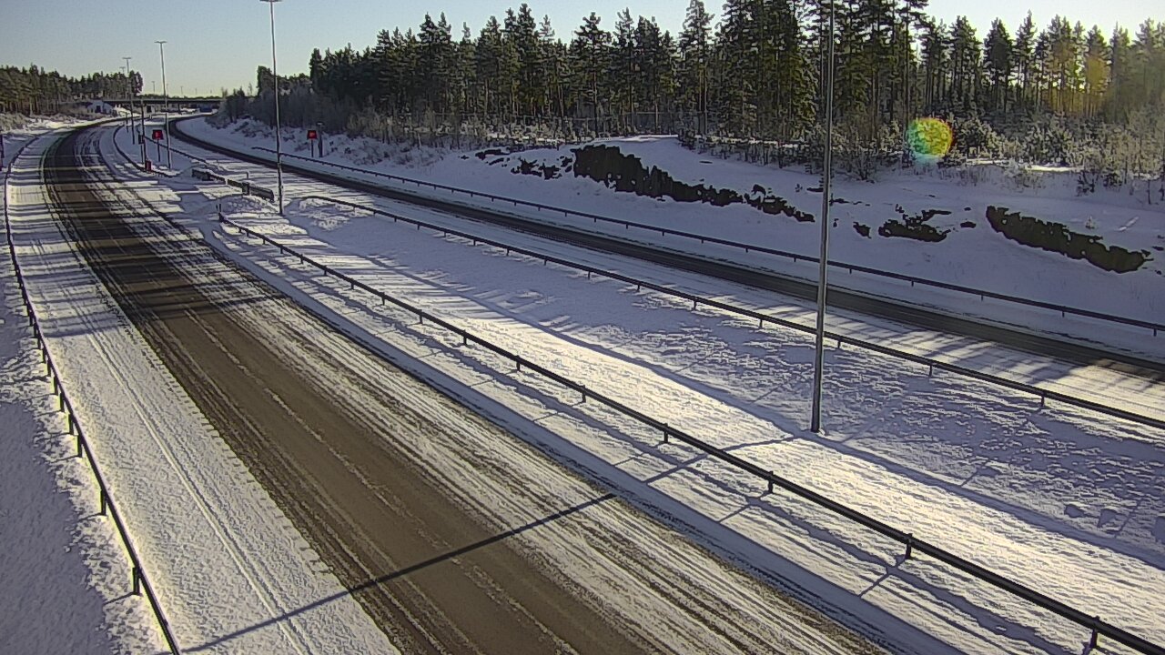 Weather Camera Image Väg 7 Vederlax, Vaalimaan tunneli, suuaukko öst, Virolahti, Kymenlaakso