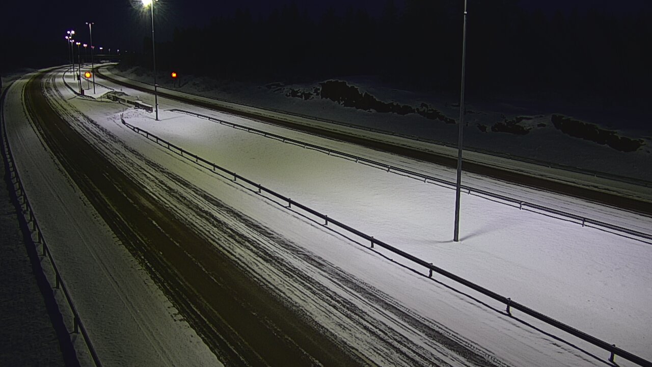 Weather Camera Image Väg 7 Vederlax, Vaalimaan tunneli, suuaukko öst, Virolahti, Kymenlaakso