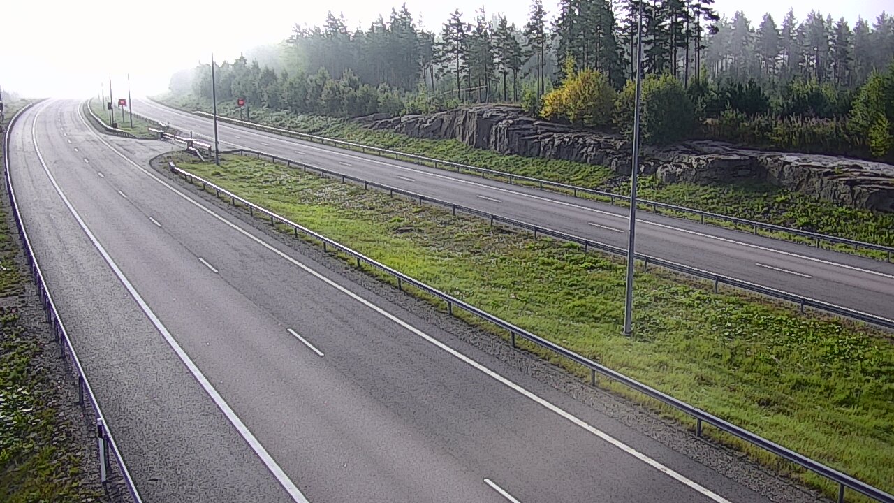 Weather Camera Image Road 7 Virolahti, Vaalimaan tunneli, suuaukko west, Virolahti, Kymenlaakso