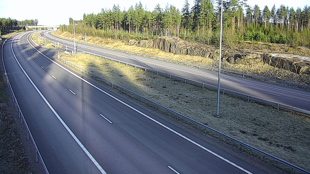Kelikamerat Kuva Tie 7 Virolahti, Vaalimaan tunneli, suuaukko itä, Virolahti, Kymenlaakso