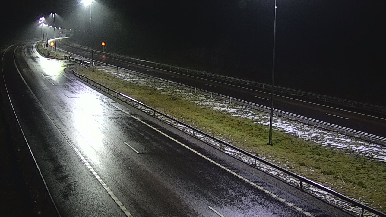 Weather Camera Image Väg 7 Vederlax, Vaalimaan tunneli, suuaukko öst, Virolahti, Kymenlaakso