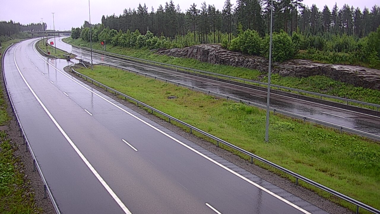 Weather Camera Image Väg 7 Vederlax, Vaalimaan tunneli, suuaukko öst, Virolahti, Kymenlaakso