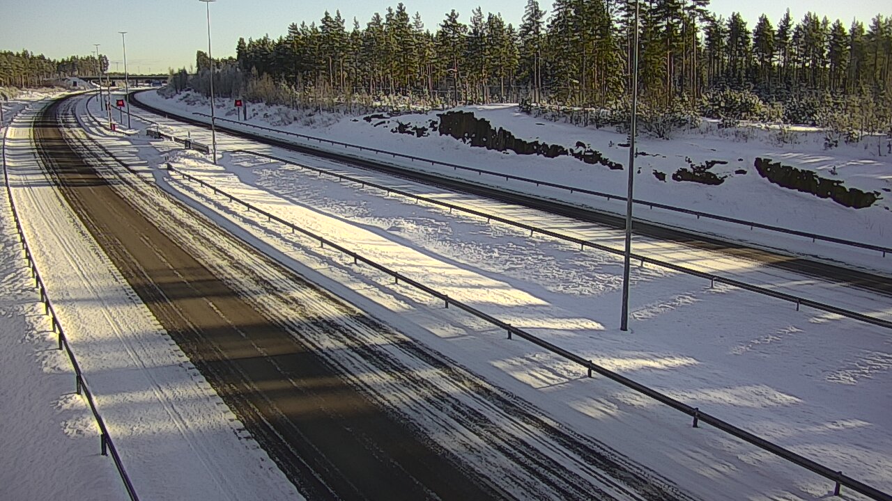 Weather Camera Image Väg 7 Vederlax, Vaalimaan tunneli, suuaukko öst, Virolahti, Kymenlaakso