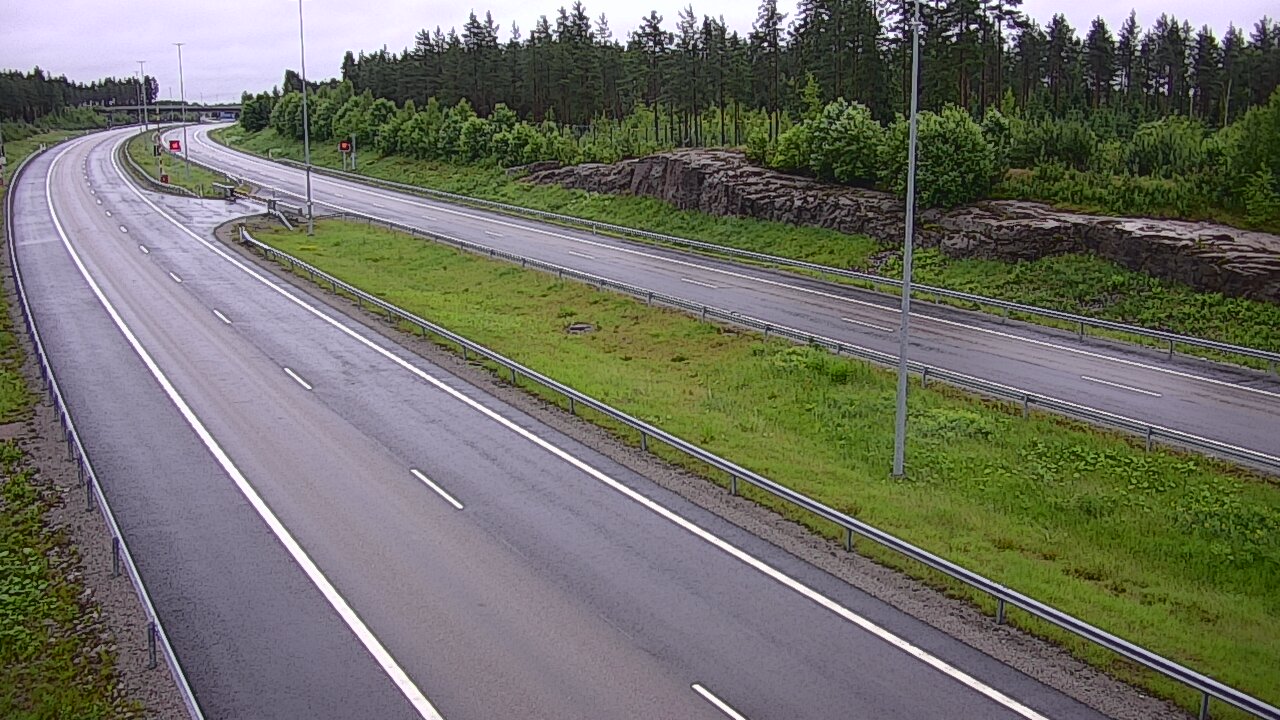 Weather Camera Image Väg 7 Vederlax, Vaalimaan tunneli, suuaukko öst, Virolahti, Kymenlaakso