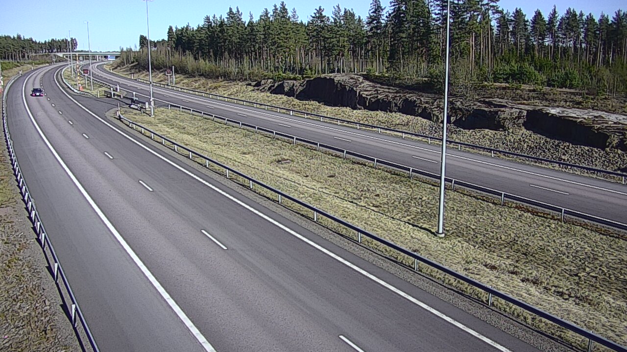 Kelikamerat Kuva Tie 7 Virolahti, Vaalimaan tunneli, suuaukko itä, Virolahti, Kymenlaakso