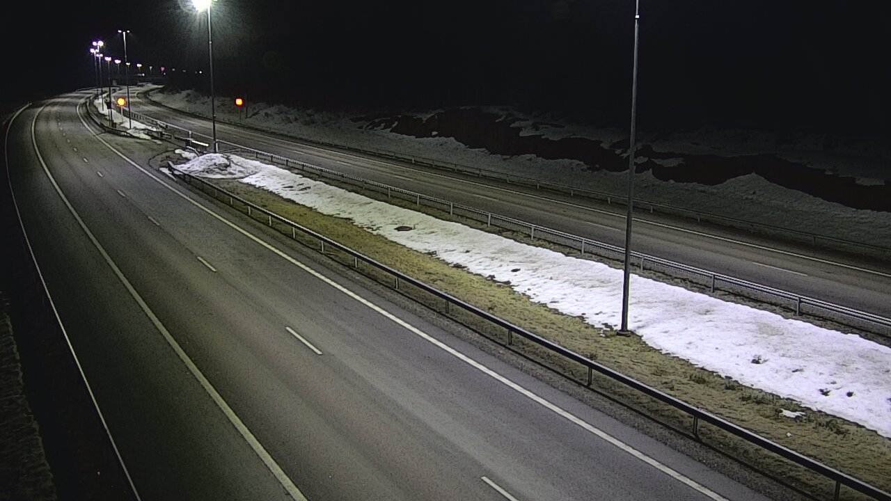 Weather Camera Image Road 7 Virolahti, Vaalimaan tunneli, suuaukko west, Virolahti, Kymenlaakso